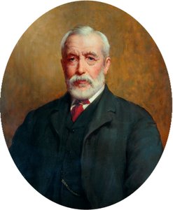 Retrato de J.Whiteley Ward MP, c.1910 de John William Brooke