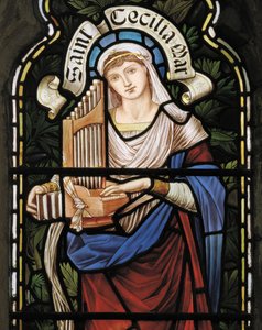 Santa Cecilia, Lady Chapel Window, c.1885 (vitral)