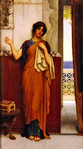 Um ponto no tempo (pensamentos ociosos) de John William Godward