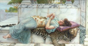 "The Betrothed", 1892 de John William Godward