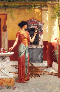 O Buquê, 1899 de John William Godward