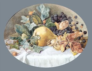 Ainda vida com frutas, 1876.