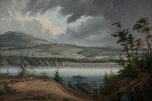 Vista de Cohoes, ca. 1820.