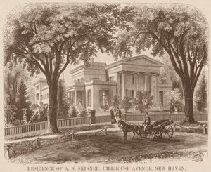 Residência de A.N. Skinner, Hillhouse Avenue, New Haven de John William Orr