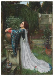 Isabella e o pote de manjericão, 1907 de John William Waterhouse