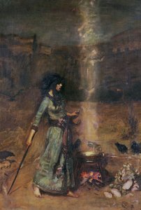 O Círculo Mágico de John William Waterhouse