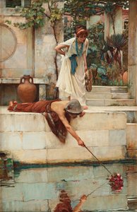 O Resgate, c. 1890. de John William Waterhouse