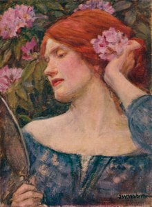 Vaidade, c1910 de John William Waterhouse