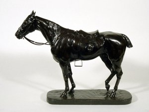 Caçador Cansado (bronze) de John Willis Good