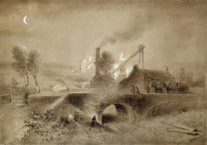 Pithead e Ferrovia de John Wilson (after) Carmichael