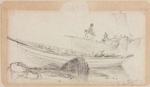 Barcos e Bóia - Hartlepool de John Wilson Carmichael