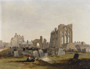 Priorado de Tynemouth do Oriente de John Wilson Carmichael