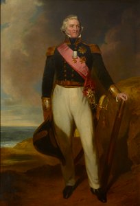 Almirante Sir Philip Durham (óleo sobre tela)