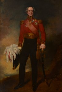 Retrato do tenente-general Sir Edward Barnes (1776-1838) (óleo sobre tela)