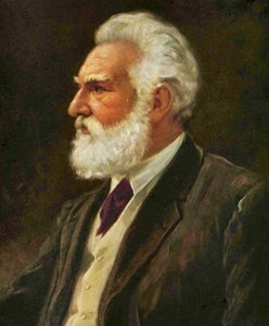 Retrato de Alexander Graham Bell, c.1920