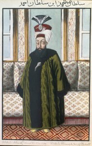 Abdul Hamid I (1725-1789) Sultão 1774-89, de &39;Uma série de retratos dos imperadores da Turquia&39;, 1808