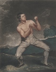 Richard Humphreys, o célebre boxeador que nunca foi conquistado, 1788.