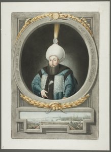 Selim Kahn III, de Retratos dos Imperadores da Turquia de John Young