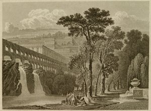 Alexandre e Diógenes, gravados por Edward Francis Finden (1791-1857)
