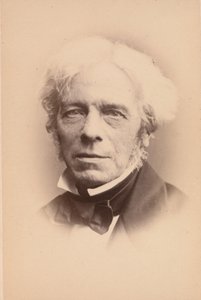 Michael Faraday, década de 1860.