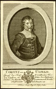 Retrato de Corfitz Ulfeldt 1606-1664. de Jonas Haas