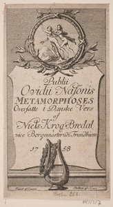 Titelblad "As Metamorfoses do Povo de Ovídio" de Jonas Haas