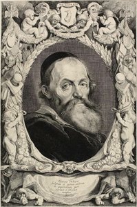 Retrato de Hendrik Goltzius de Jonas Suyderhoef
