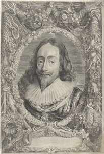 Retrato de Carlos I, rei de Inglaterra de Jonas Suyderhoef