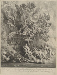 Queda dos Malditos de Jonas Suyderhoff, after Sir Peter Paul Rubens