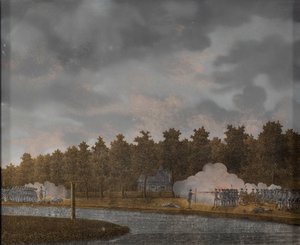 Troca de fogo no Vaartse Rijn perto de Jutphaas Tiroteio no Vaartse Rijn perto de Jutphaas de Jonas Zeuner