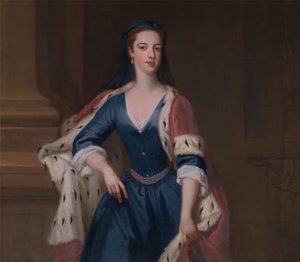Lady Anne Cavendish (filha de Elihu Yale ) de Jonathan Richardson