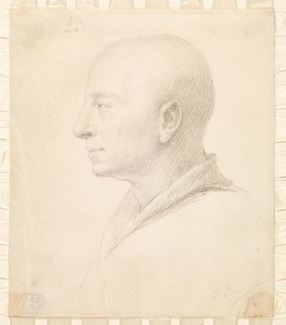 Auto-retrato de perfil, 7 de outubro de 1732