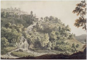 Tivoli: Uma Vista da Vila de Mecenas, 1858