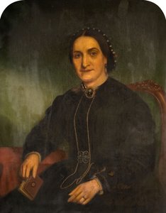 Retrato da Sra. George Haynes, 1850-1900.