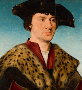 Retrato de um homem de Joos van Cleve