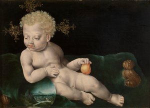 O Menino Jesus de Joos van Cleve