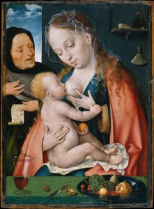A Sagrada Família, c.1512–13 de Joos van Cleve