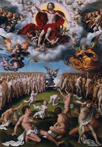 O Juízo Final, ca. 1520-25. de Joos van Cleve
