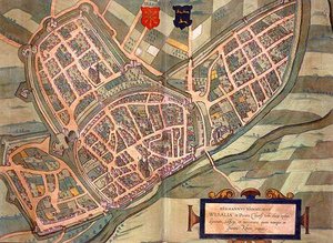 Mapa de Wesel, de 
