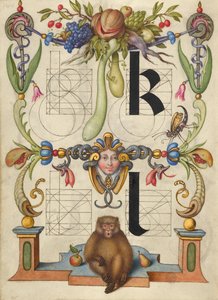 Anleitung zum Konstruieren der Buchstaben k und l