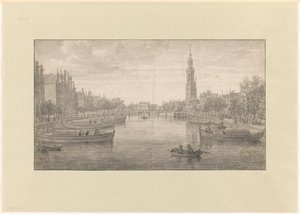Vista do Binnenkant em direcção ao Oude Schans