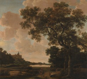 Paisagem com o Schwanenburg, Cleves