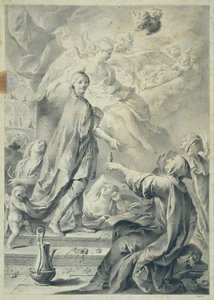 Parábola das virgens sábias e das virgens loucas de José Camarón y Bononat