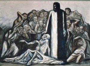 A ascensão de Lázaro de José Clemente Orozco