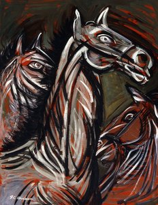 cavalos; Cavalos de José Clemente Orozco