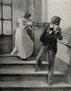 Triste adeus. 1900 (desenho)