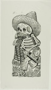 Calavera de Francisco Madero, de Calavera Maderista de José Guadalupe Posada