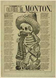 Calavera das Massas, n.º 2 de José Guadalupe Posada