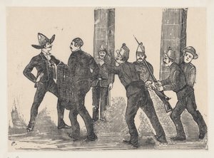 Execução de Jesus Bruno Martinez, 1892., 1892. de José Guadalupe Posada