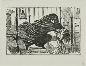 Ilustração para uma história de José Guadalupe Posada